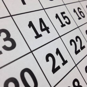 Lunes de Diciembre = Viernes de Marzo.